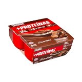 Natillas con chocolate +Proteínas Hacendado 1,3 g MG 10 g proteínas