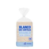 Pan de molde blanco sin corteza Hacendado