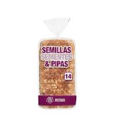 Pan de molde semillas y pipas de calabaza Hacendado