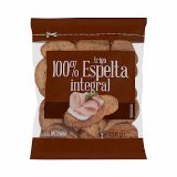 Pan tostado 100% espelta integral Hacendado