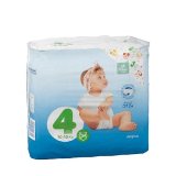 Pañales bebé talla 4 de 10-15 kg Deliplus