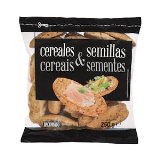 Panecillos tostados cereales y semillas Hacendado