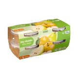 Papilla pera y manzana Hacendado +4 meses