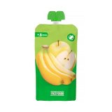 Bolsita puré plátano y manzana Hacendado +6 meses