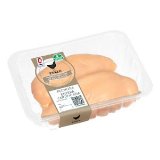 Pechugas enteras de pollo certificado alimentado con un 50% de maíz