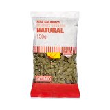 Pipas de calabaza natural Hacendado peladas