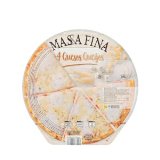 Pizza masa fina 4 quesos Hacendado ultracongelada