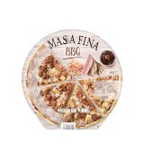 Pizza masa fina Barbacoa Hacendado ultracongelada