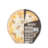 Pizza Truffata con queso, champiñones y trufa Hacendado ultracongelada