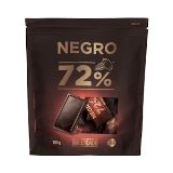 Porciones de chocolate negro 72% cacao extrafino Hacendado