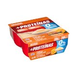 Postre lácteo con puré mango y maracuya +Proteínas Hacendado 0% MG 10 g proteínas