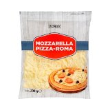 Queso rallado mozzarella pizza-Roma de vaca Hacendado