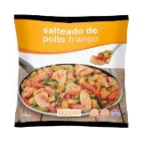 Salteado de pollo Hacendado ultracongelado