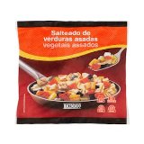 Salteado de verduras asadas Hacendado ultracongeladas