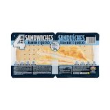 Sándwiches jamón y queso Hacendado