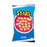Snack de maíz Stars sabor mantequilla Hacendado