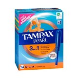 Tampones super plus Tampax Pearl con aplicador