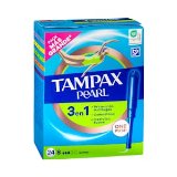 Tampones super Tampax Pearl con aplicador