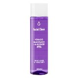 Tónico facial glicólico + 6 ácidos 4% Facial Clean renovador e hidratante
