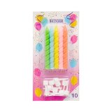 Velas de cumpleaños Hacendado