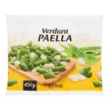 Verdura para paella Hacendado ultracongelada