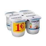 Yogur sabor coco Danone